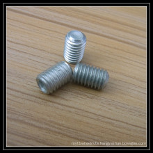 DIN913 hex socket Set Screws with flat point